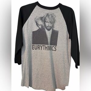 Eurythmics Raglan LARGE NEW